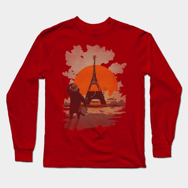 The Traveler Long Sleeve T-Shirt by jemae